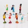 Очаровательный набор из 7 фигурок феи Динь-Динь Tinkerbell Для детей С подставками
