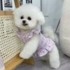 Soft Dog Summer Vest Cute Pet Dresses Comfortable Cat Princess Skirt  Autumn