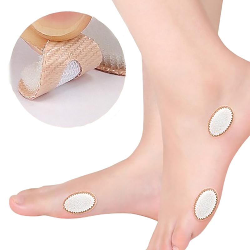 9 шт. овальные пенопластовые патчи для куриных глаз, мозоли на ногах, антиабразивные наклейки на волдыри, антиизносные патчи для ухода за ногами на высоких каблуках