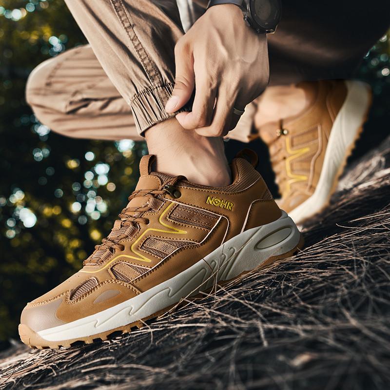 Fashion Hiking Shoes Men Sneakers Breathable Non-slip Sports Running Trekking Shoes for Men 2025 New Wear-Resistant Casual Shoes Size 47