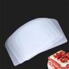 5-Piece Clear Plastic Scraper Cake Icing Smoother Cake Decorating Kit