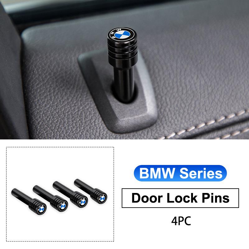 EAJN6 Car Door Lock Knob Pull Pins Alloy Security Insurance For BMW M F10 F20 F30 F40 F15 F25 F26 F31 F49 E62 E83 E84 G20 G11 G32 G12