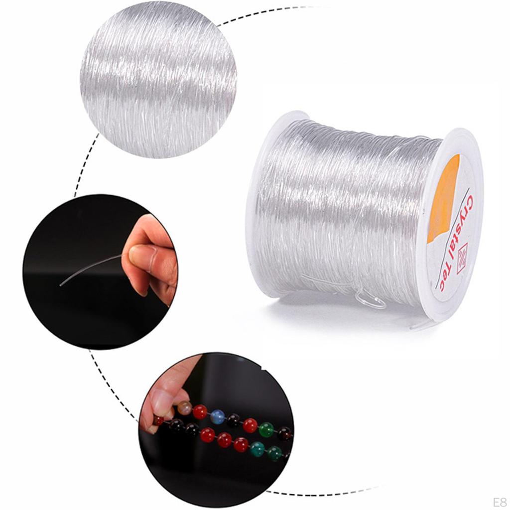 Elastic String for Bracelet Strong Cord Jewelry Making, Beading and Craft DIY