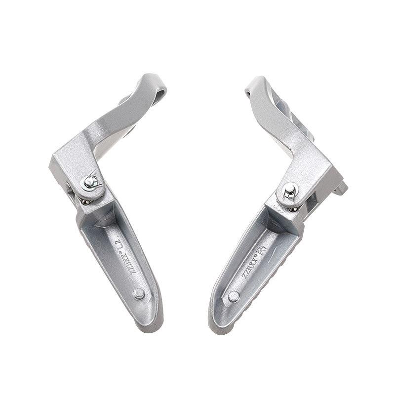 SYM Motorcycle Parts: New Xmax Folding Aluminum Alloy Pedals & Rear Seat Footrests