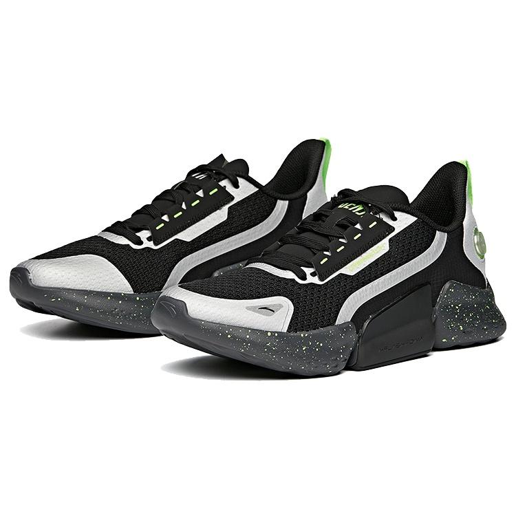 ANTA x Overwatch Training Series Sneakers 'Black Silver Green' Men's 112027786-12
