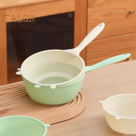 Сито для мытья риса, удобный прочный дуршлаг для мытья овощей и фруктов с мелкими отверстиями для домашней кухни