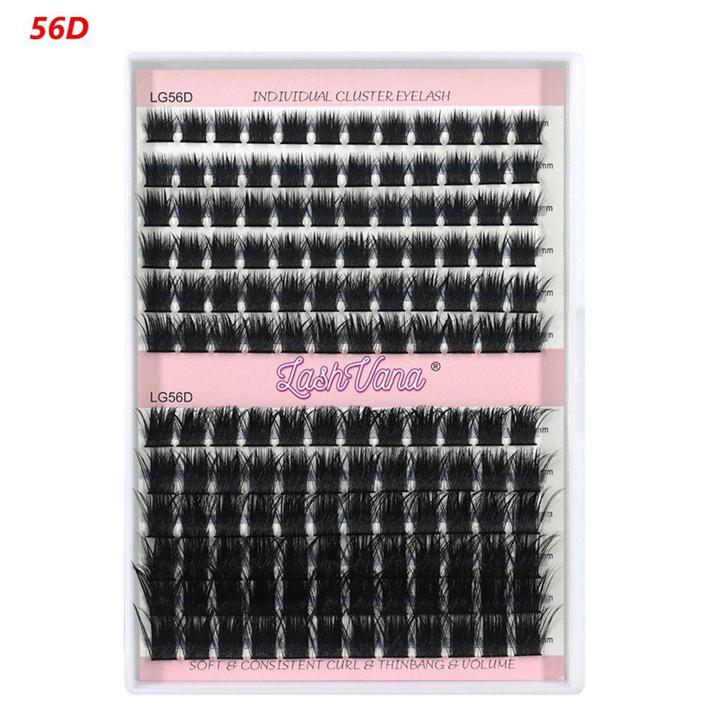 Natural Look 120/144/240 Pcs Lash Clusters DIY Eyelash Extension Kit for Beginners