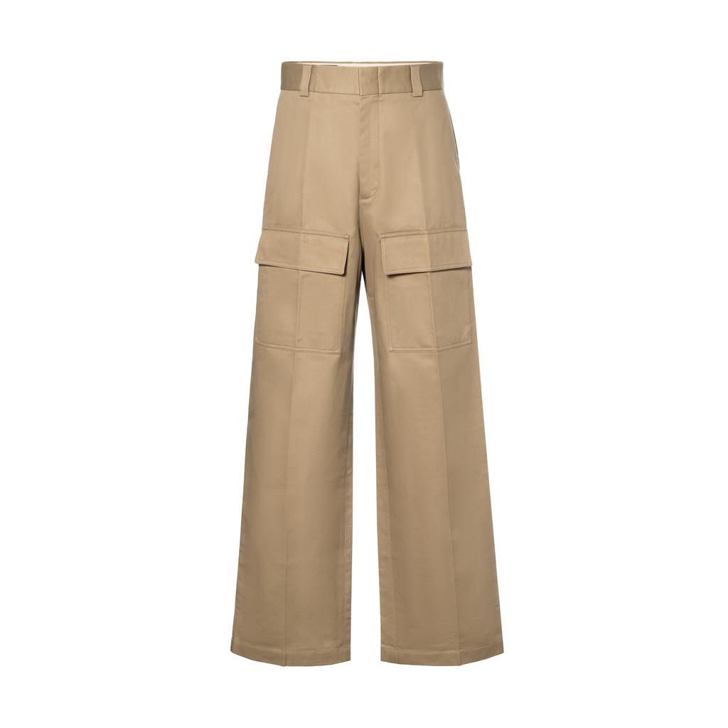 Gucci Cotton Wide Leg Cargo Pant 'Light Brown' Men's 762309-ZAPRO-9569