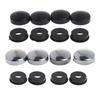 8 шт./компл. универсальные хромированные колпачки для гаек и болтов рамок номерных знаков из АБС-пластика + набор крышек для болтов для легковых и грузовых автомобилей