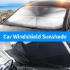 Car Windshield Sunshade Car Front Windshield Sunshade Sun Protector Heat Insulation Sunshaded Portable Sun Umbrella