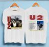 Vintage 80 's U2 Joshua Tree 1987 Concert Tour Band Tee T Shirt