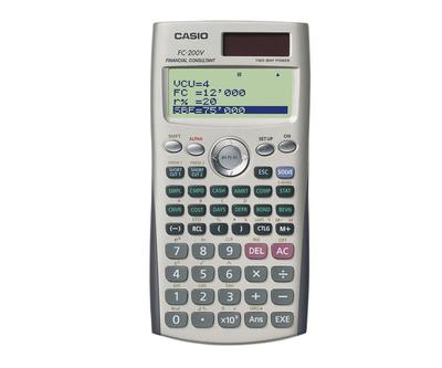 Casio Финансовый специалист 10 с жестким калькулятором, Оценка, Цифры, Корпус, FC-200V