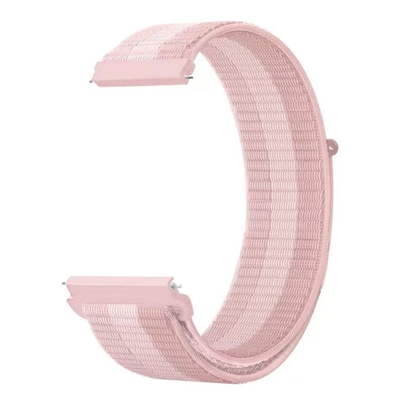 20mm 22mm Nylon Loop Strap for Amazfit Active 2 GTS 4/3/2 Mini Sports Bracelet Wristband Amazfit Bip 6/5 Balance GTR 4/3 Correa