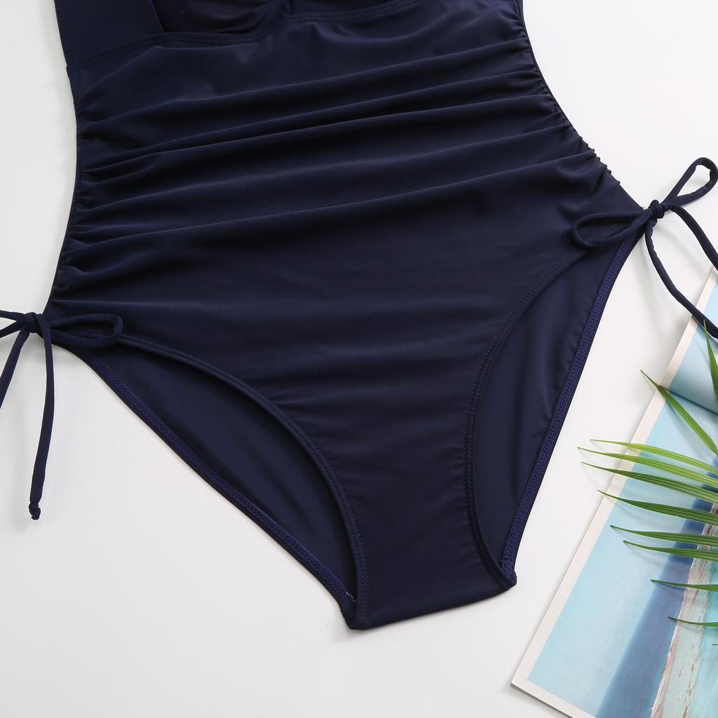 Цельный купальник, женский сексуальный купальник бикини, однотонный тонкий бикини, цельный купальник для одежды