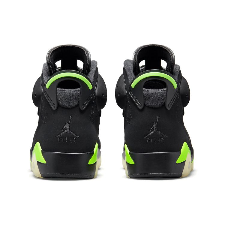Air Jordan 6 Retro Electric Green Мужские кроссовки черные CT8529-003