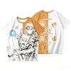 Naruto Cosplay Neutral 3D Printed Men's Fashionable Streetwear T-shirt Top Summer Casual Loose Breathable Short Sleeved Shirt