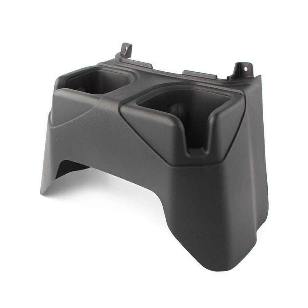 Держатель для чашки консоли 6BN67TX7AC подходит для Jeep Wrangler JL 2018 2019 года, черный задний пол