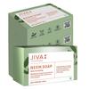 Jiva Ayurveda Neem Soap 100gm X Pack of 7 Deep Cleansing Anti Oil Acne Control Bath Bar