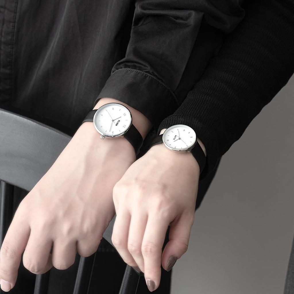 Пара часов Популярные часы Простые стильные часы Пара PASS TIME ELFIN (НЕЧЕТНЫЕ 33мм×ЧЕТНЫЕ 38мм)