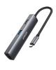 Anker PowerExpand+ 5-в-1 USB-C Ethernet-хаб с выходом HDMI 4K, 3 портами USB-A 3.0 и портом Ethernet 1 Гбит/с для MacBook Pro и iPad Pro.