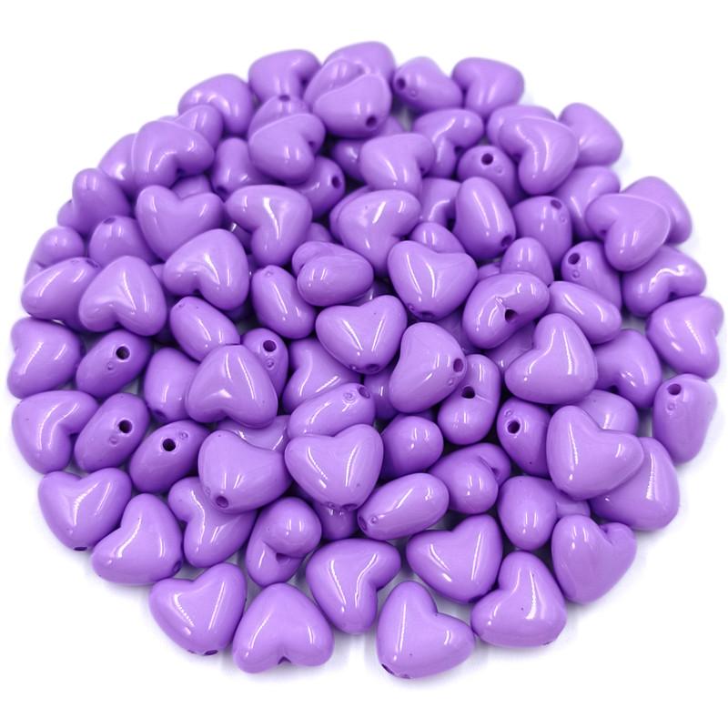Творческие бусины в форме сердца, браслет, ожерелье, аксессуары, акриловые украшения, фурнитура, 20 шт., свободные бусины, подвески, сделай сам, конфетный цвет для изготовления ювелирных изделий