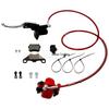 ATV Beach Buggy Brake Kit 50CC-125CC: Hand Rear Brake, Upper/Lower Pump, Disc Assembly, Brake Pads