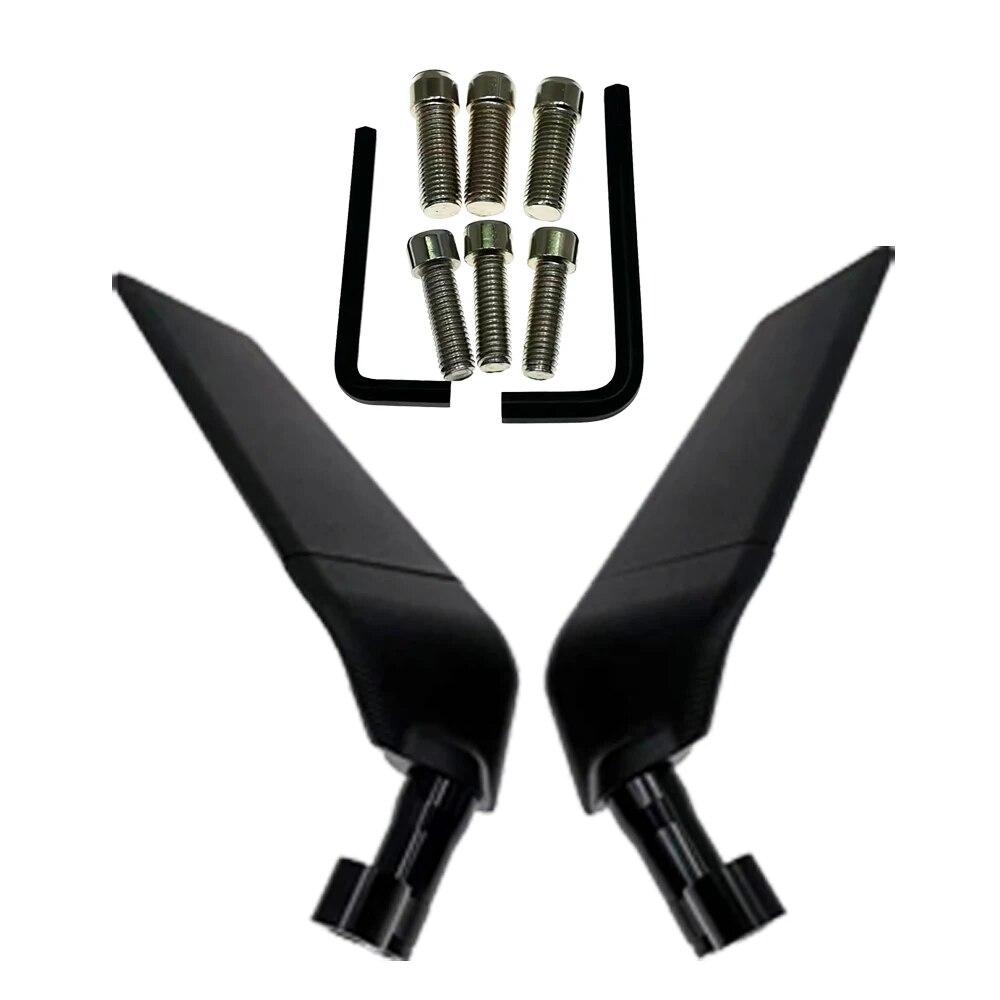 Мотоциклетные зеркала заднего вида Регулируемые вращающиеся боковые зеркала Универсальная посадка для Suzuki SV650 SV1000 SFV650 GLADIUS GSR 400 600