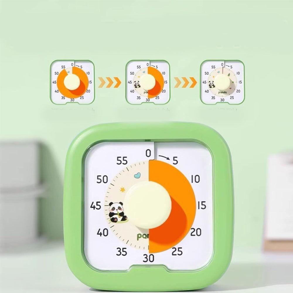 60-Minute Countdown Timer Time Management Kitchen Timer Visual Desk Timer Desktop Ornament