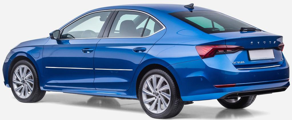 Skoda Octavia Iv 4 Hatchback 2020+ - Listwy Chrom Boczne Na Drzwi