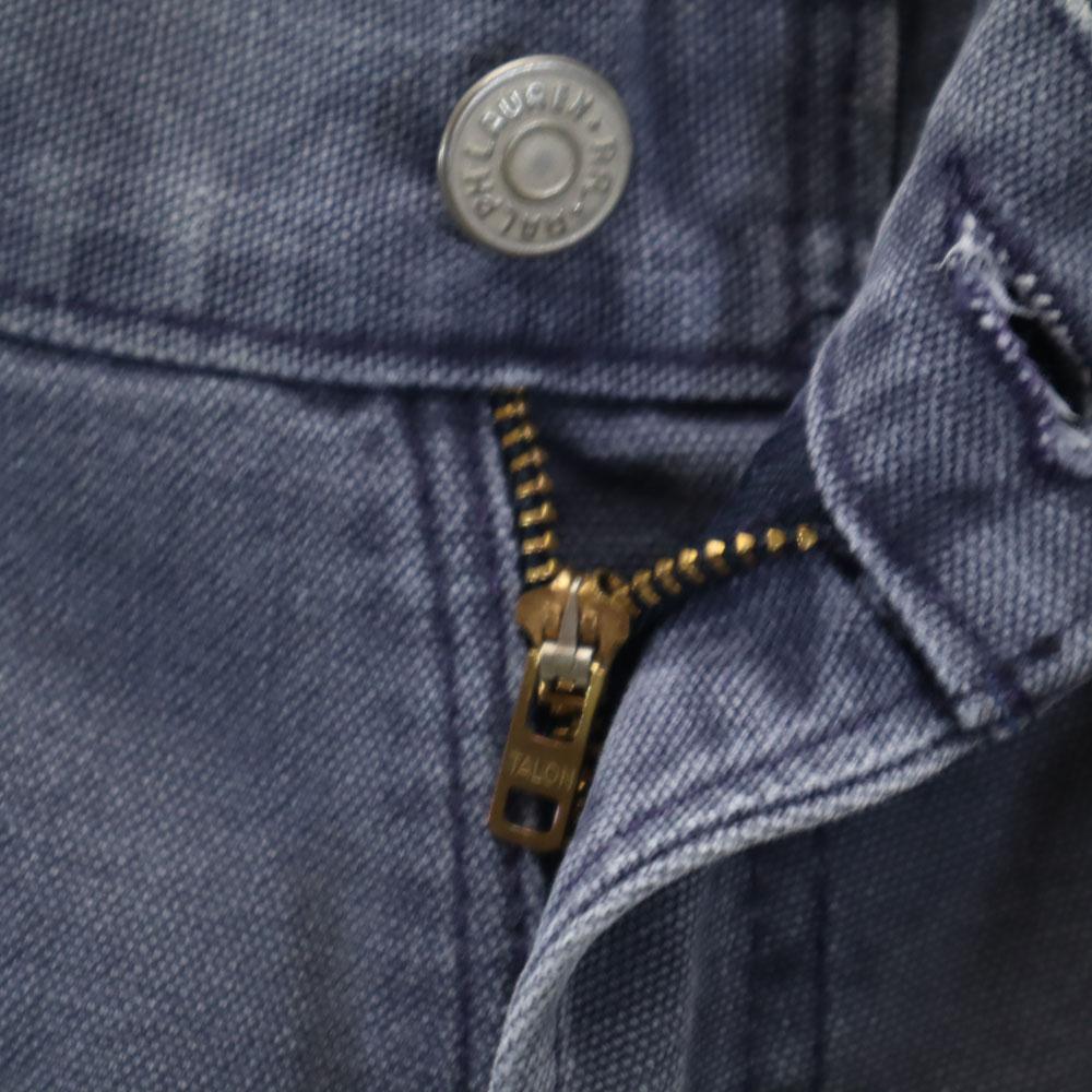RRL Сделано в США Прямые джинсы Застежка Talon Ralph Lauren RALPH LAUREN Мужские Б/у