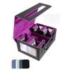 Yousheng Trading Card Storage Box Magnetic Closure 4-Row Deck Case Large Capacity Card Deck Box for PTCG TCG Sports Cards