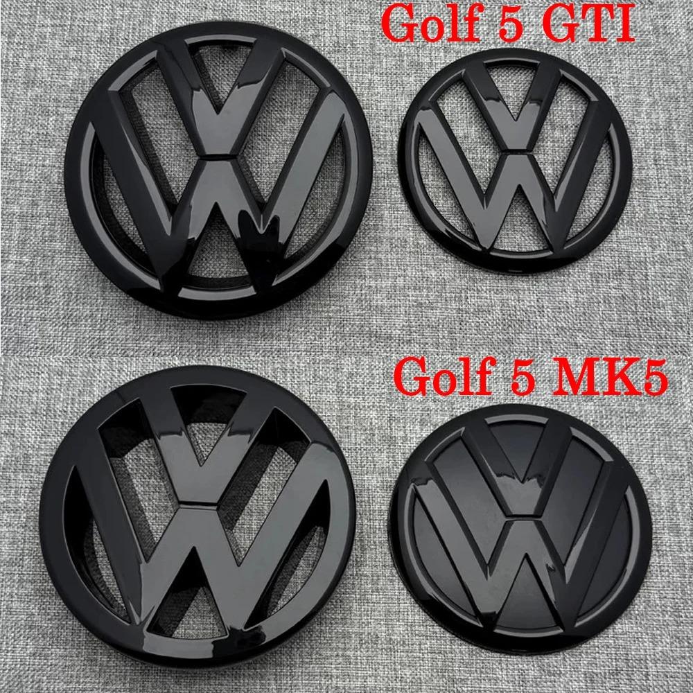 VW Accessories for Volkswagen GTI Golf5 MK5 2003-2007 127mm Front Grill Cover 110mm Rear Trunk Lid cover Car Styling Logo zj7