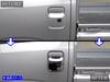 BRIGHTZ Plated Door Handle Covers for Pixis Truck Pixis Trucks S500U/S510U (Late Model) [DHC-SARA-139] S500/S510/500/510