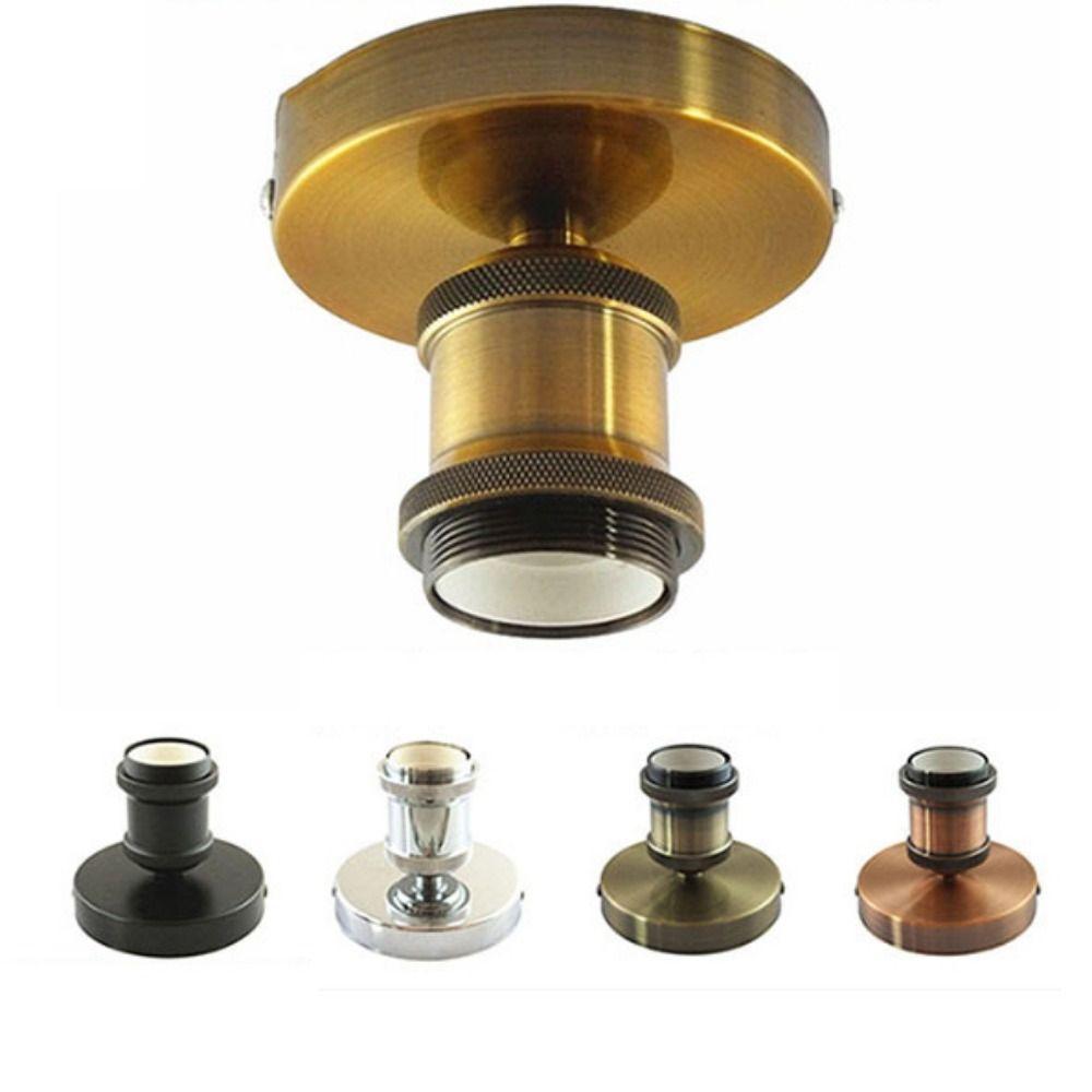 Алюминиевый корпус Основания ламп Гальваническое покрытие Патрон для лампы E27 Патрон для лампочки Патрон для лампы Патрон для лампы