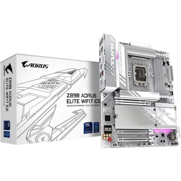 Carte mère - GIGABYTE - Z890 A ELITE WF7 ICE