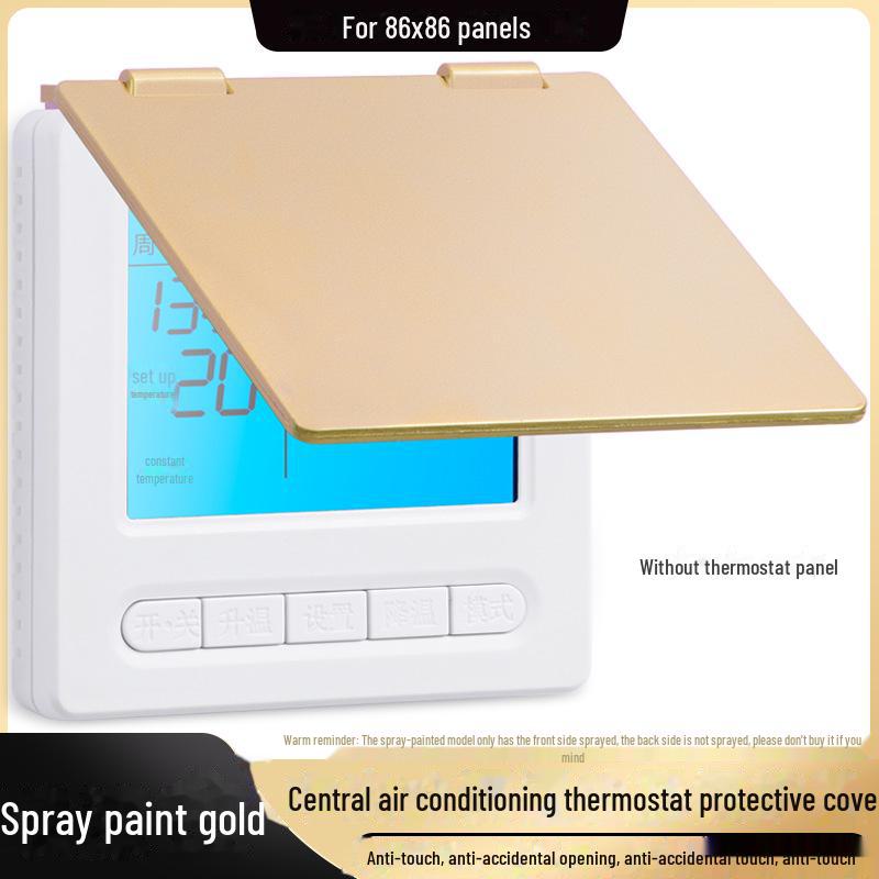 Умный термостат с защитой от пыли и прикосновений для центрального кондиционирования и напольного отопления