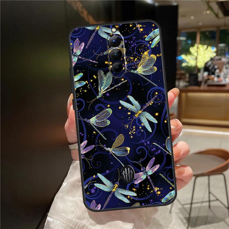 Dragonfly Phone Case For ZTE Nubia Red Magic 9 Pro Plus 6 7 8 Pro 6S 7S 8S Pro Plus 5G 5S 6R Cover