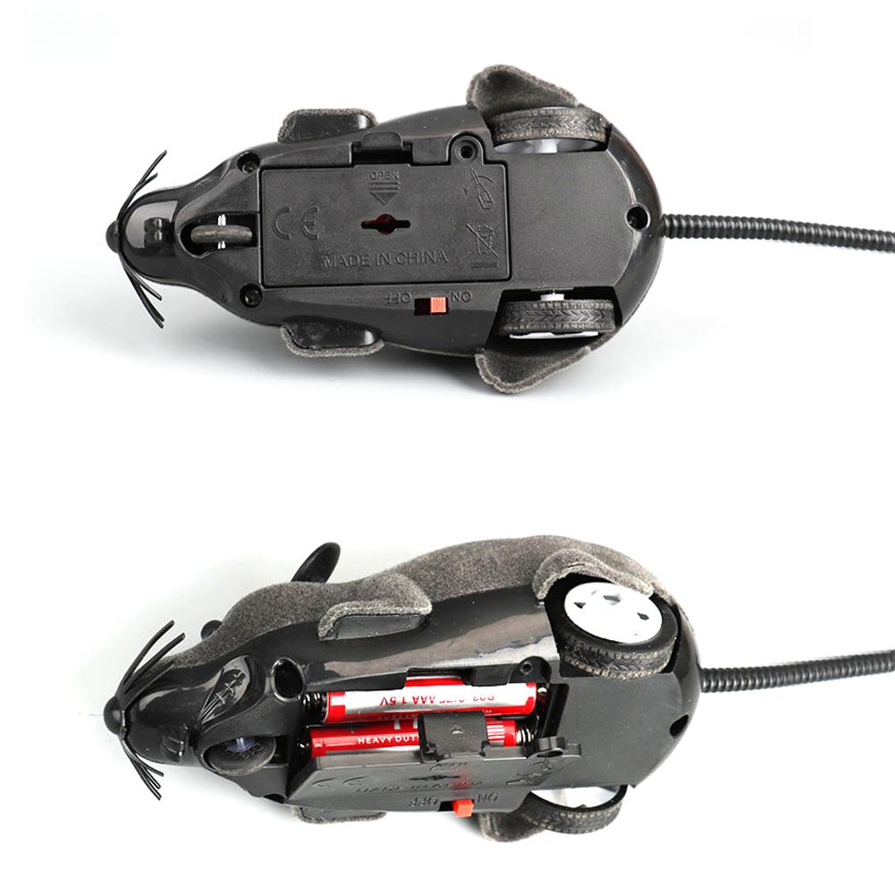 Игрушка мышь на радиоуправлении для кошки, забавная имитация мыши, электрические игрушки, забавная игрушка для кошки, игрушки для питомцев, игрушки для кошки