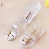 New Medicine Cutting Box, Small Size Medicine Cutter, Portable Medicine Dispensing, Seven Day Transparent Mini Home Use