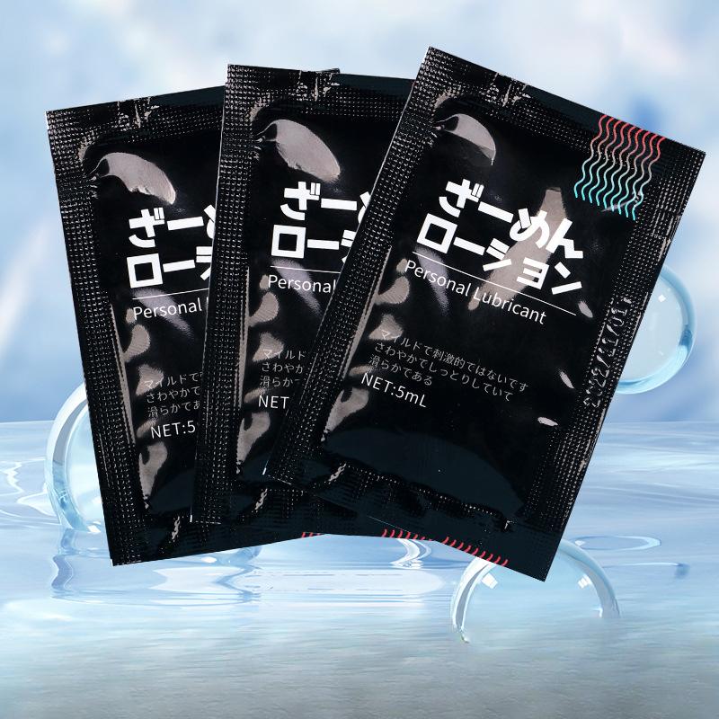 Портативная анальная смазка в сумке, на водной основе, без запаха, смазочное масло для взрослых, секс-товары, смазка