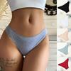 Ladies Pure Cotton Bikini Underwear Low Waist Seamless Briefs Comfortable Breathable Underwear