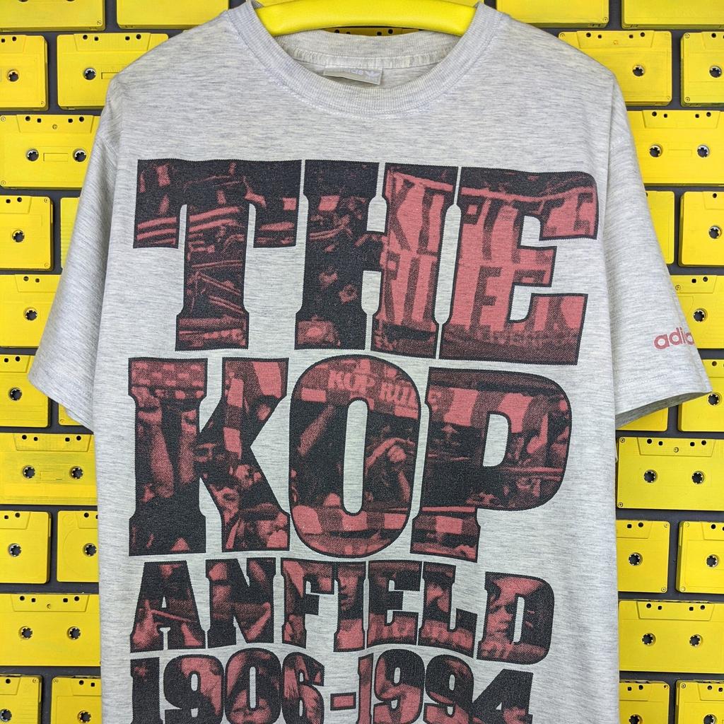 Винтажная футболка ФК Ливерпуль 1994 года The Kop Стадион Энфилд Футбольный Фан Мерч Футболка Размер L