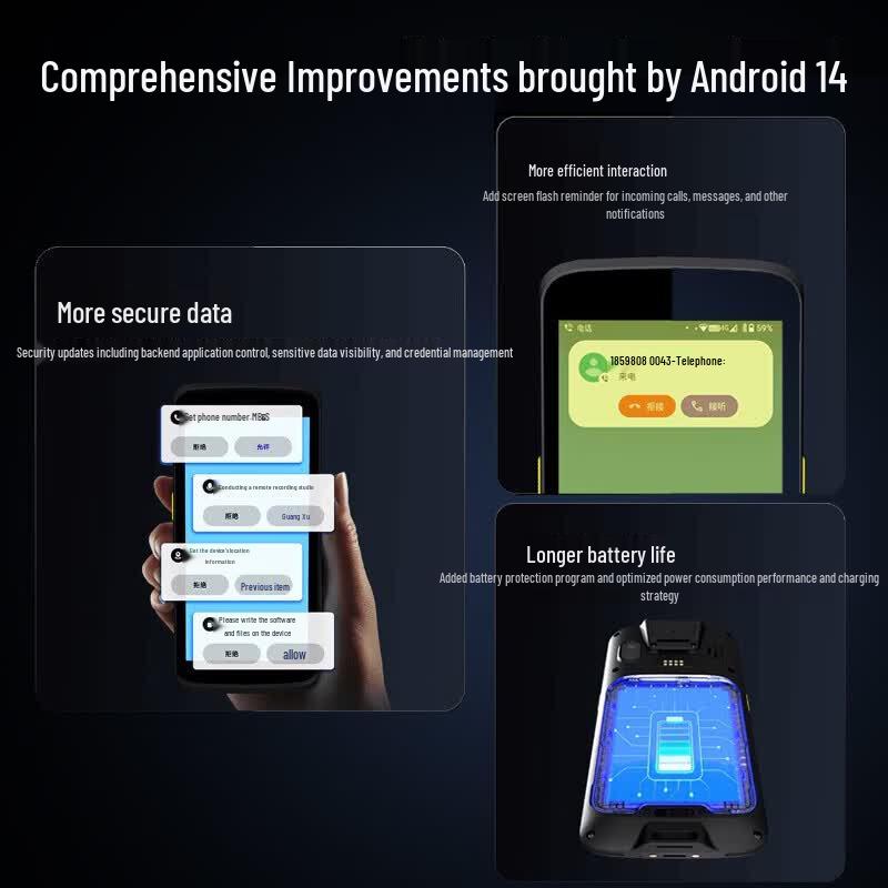 iData T1 Pro Industrial Handheld 2D PDA