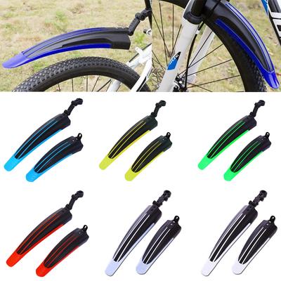 Забавный спортивный стильный MTB брызговик для велосипеда, задние передние горные пластиковые крылья, набор