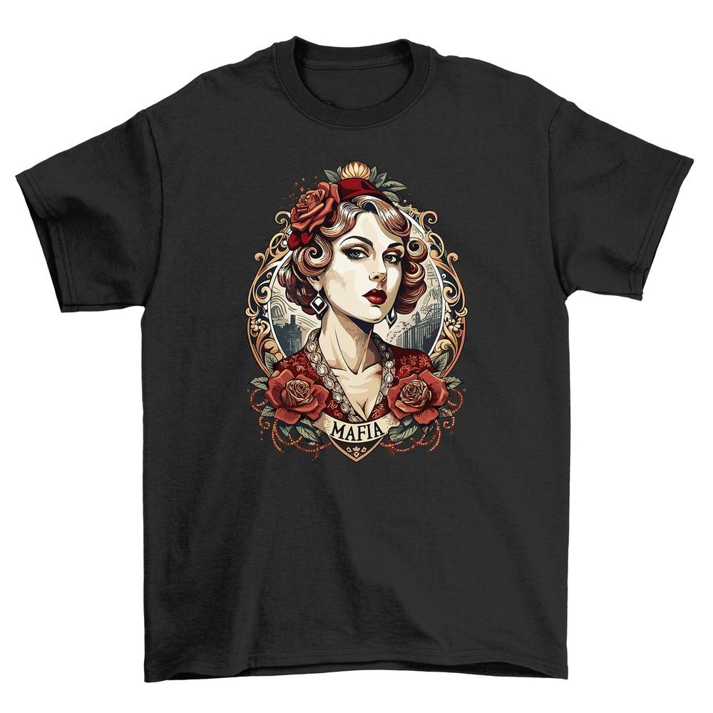 Vintage Feel with Retro_74 T-shirt - Funny and Floral! Unique Unisex Printed Des