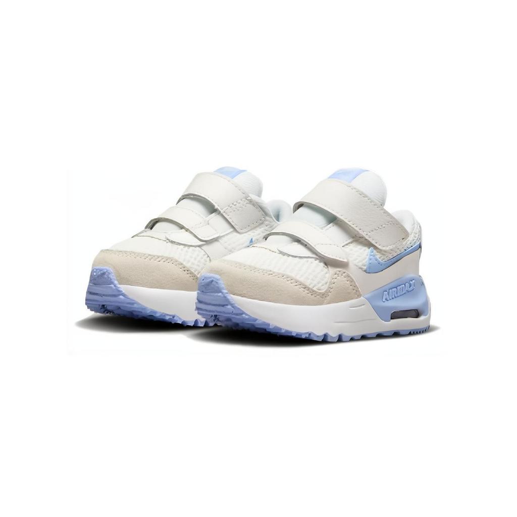 Nike Air Max SYSTM TD Белый Кобальт Bliss Детские Кроссовки Summit-Белый Чистый Платиновый DQ0286-111