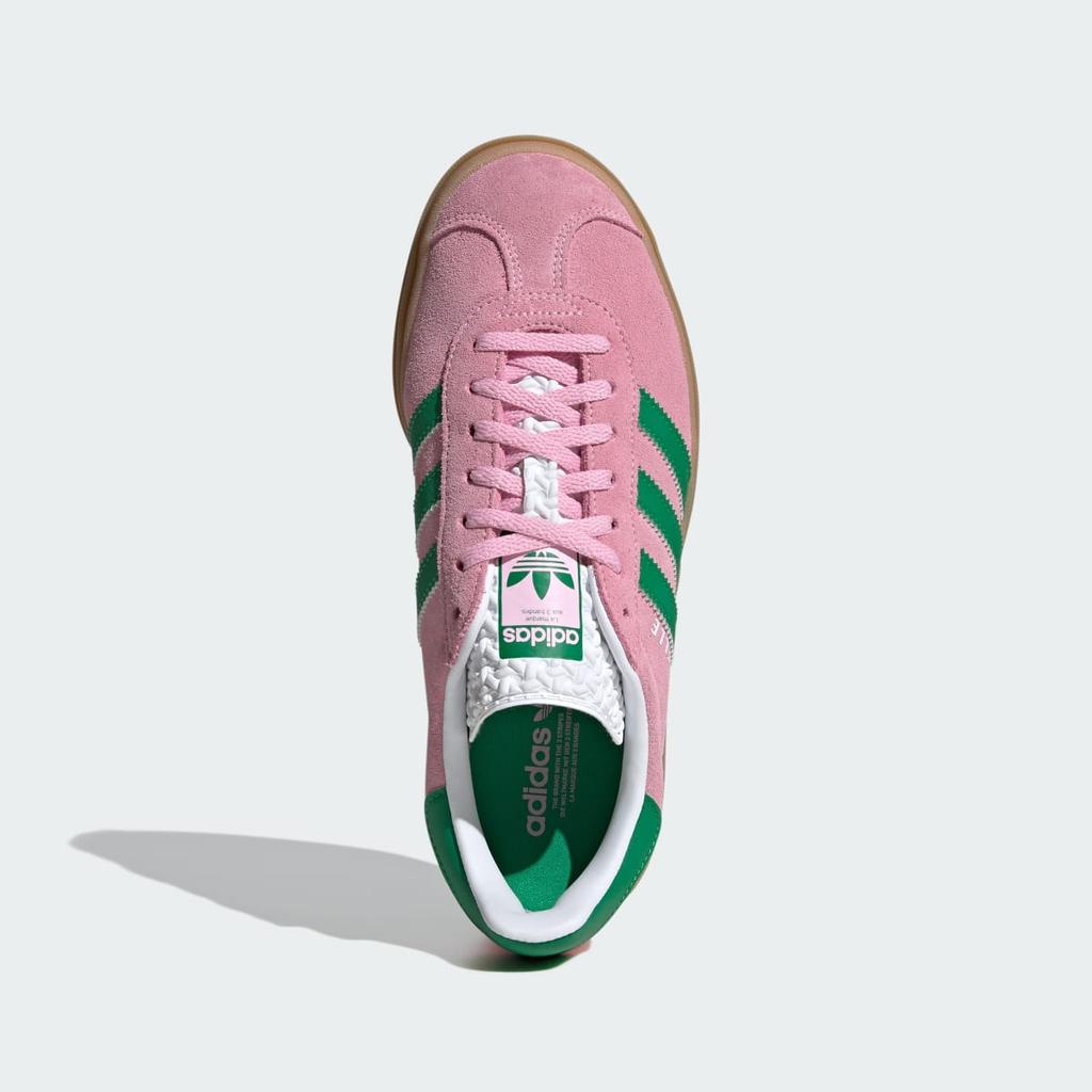 adidas Gazelle Bold IE0420 Unisex Originals Sneakers True Pink / Green / Cloud White