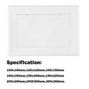 White Opening Flap Cover Plate Removable Inspection Hole Access Panel Door  Doors Wall Ceiling