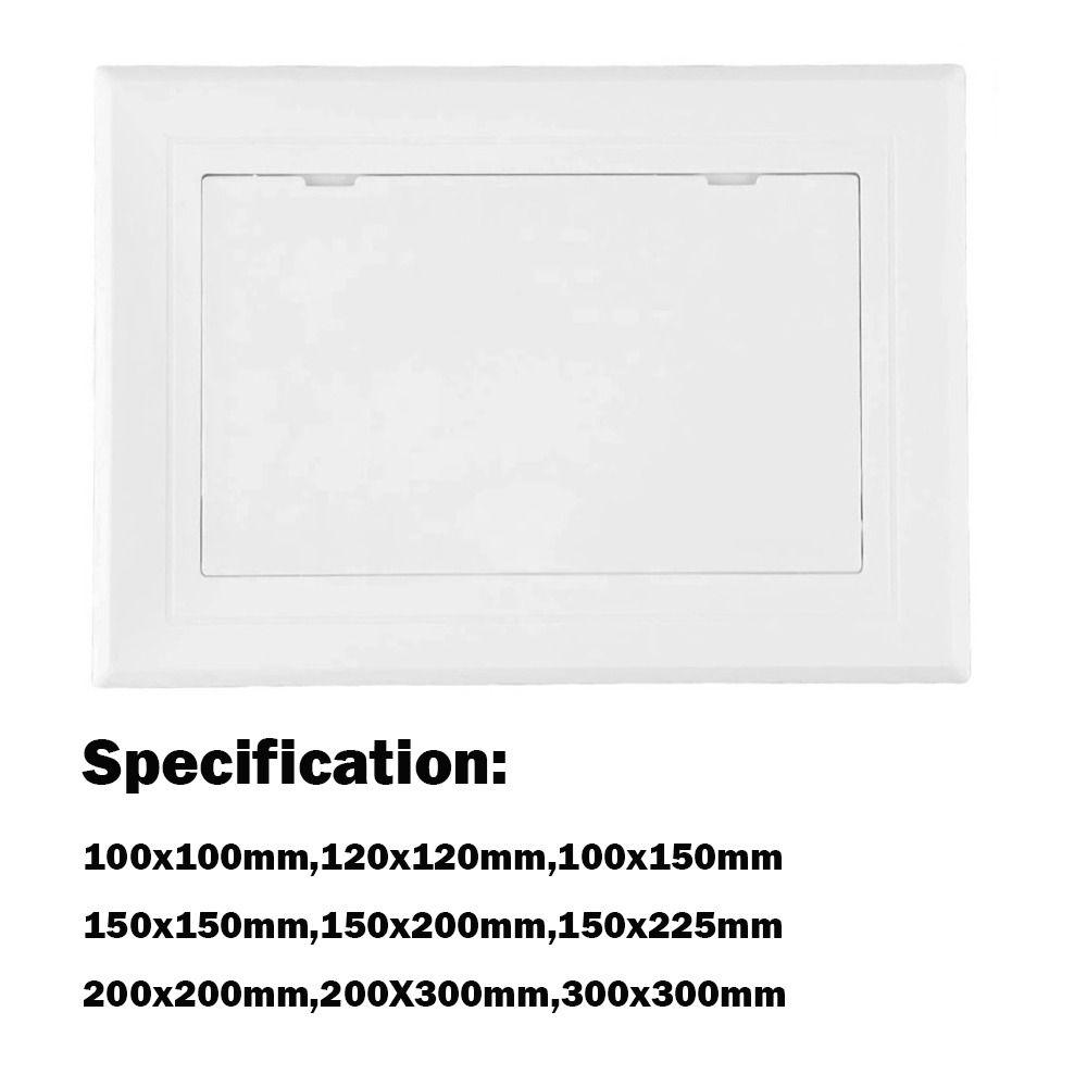 White Opening Flap Cover Plate Removable Inspection Hole Access Panel Door Doors Wall Ceiling
