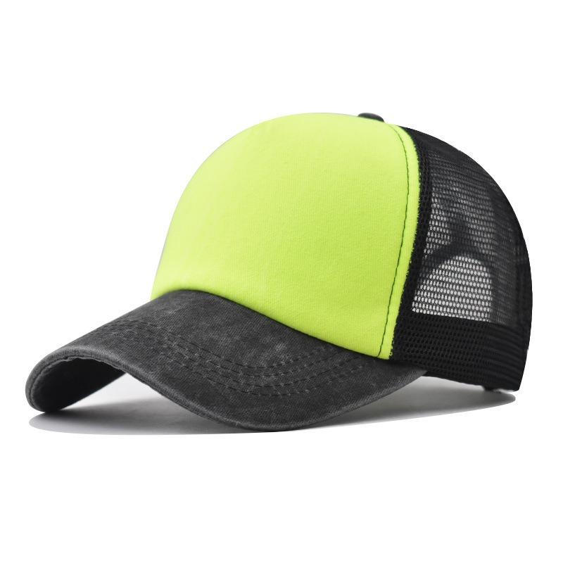 Новая унисекс кепка насыщенного цвета из промытого хлопка бейсболка для мужчин и женщин повседневные кепки дальнобойщика